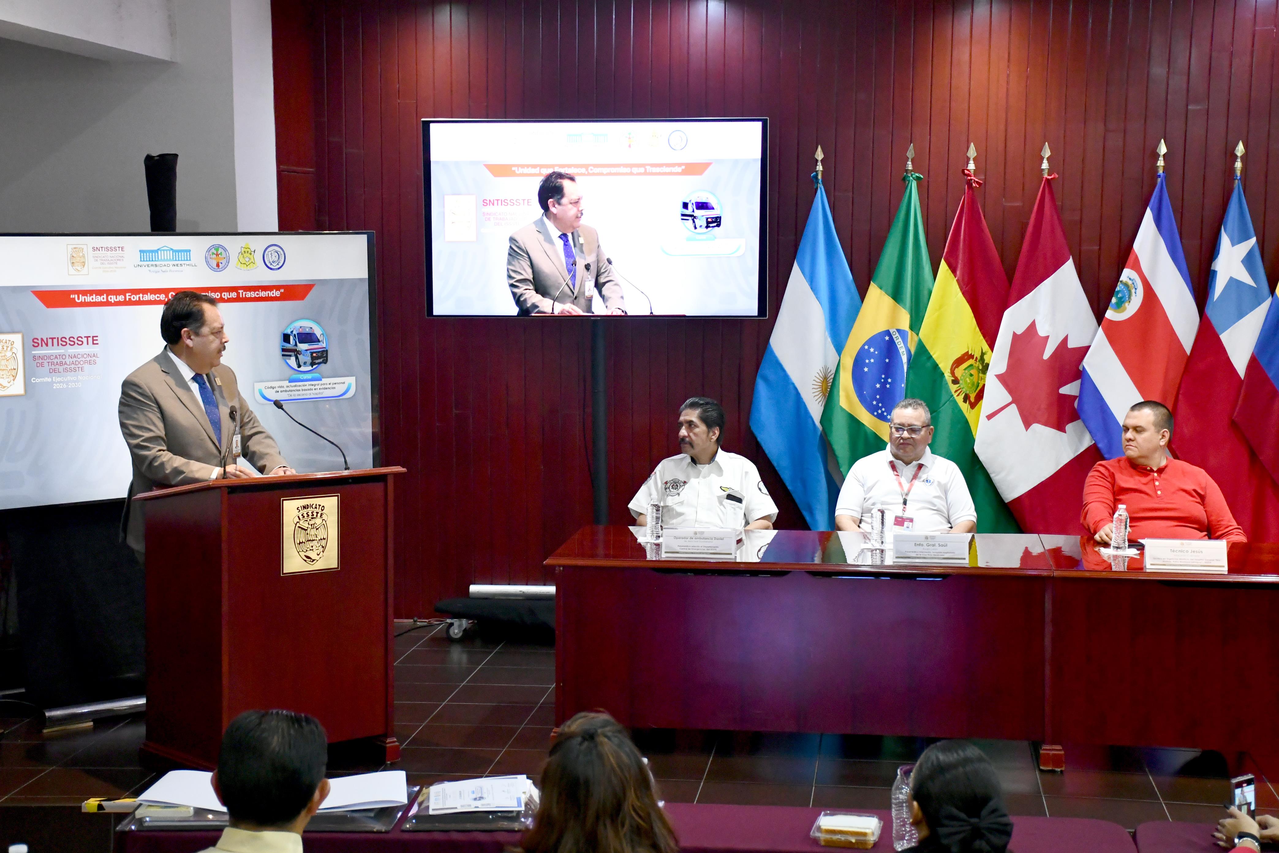 Curso "Código Vida, Actualización Integral para el Personal de Ambulancias Basado en Evidencias", Clausura